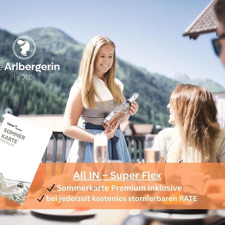 סן אנטון Hotel Die Arlbergerin -New- All-In Super Flex Rate (Adults Only) מראה חיצוני תמונה
