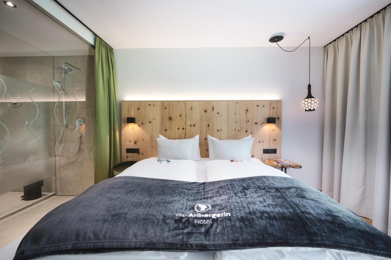 סן אנטון Hotel Die Arlbergerin -New- All-In Super Flex Rate (Adults Only) מראה חיצוני תמונה